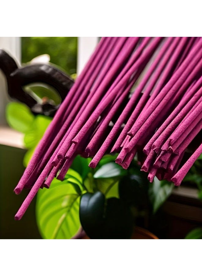 أعواد بخور | خشب الصندل، العود، البخور، الياسمين، الخزامى، المريمية، الورد | معطر منزلي. مناسب لليوغا، التأمل، الاسترخاء، والاحتفالات. 450-500 عود (أعواد - ورد) - Image 3